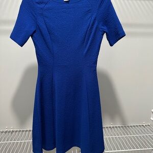 Elegant Blue Women's Dress